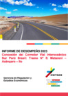 Vista preliminar de documento Informe de desempeño IIRSA Sur-Tramo 5-Año 2023