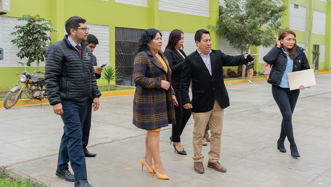 Alcalde sostuvo una importante reunión con los representantes de la Corte Superior de Justicia del Santa