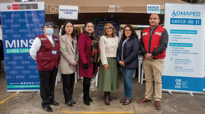 Mas de 1000 alumnas fueron beneficiadas con la campaña de salud integral de la Diris Lima Sur