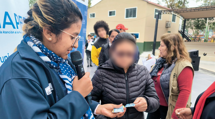 Cientos de personas con discapacidad fueron certificadas por especialistas de la Diris Lima Sur