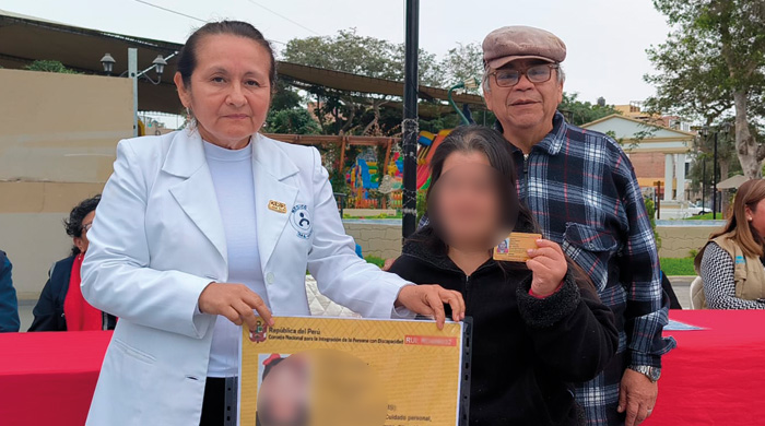 Cientos de personas con discapacidad fueron certificadas por especialistas de la Diris Lima Sur