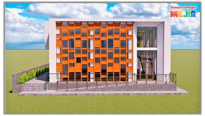 ¡Las obras no paran en Mejía! Avances del mejoramiento de los servicios culturales, industriales y artes del centro cultural de las Gaviotas