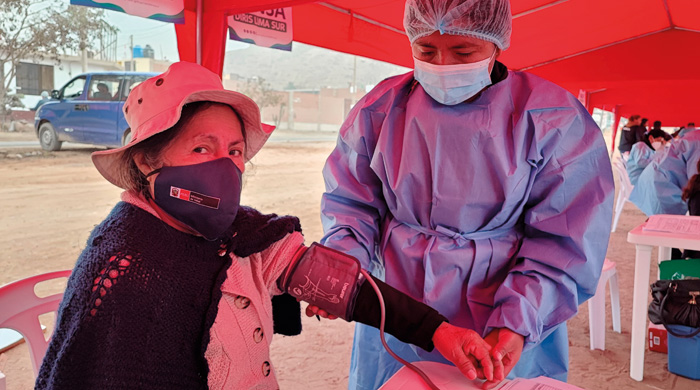 Con éxito se realizó la Mega Campaña Cívica Multisectorial de Salud para los pobladores de Manchay