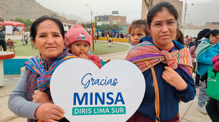 Con éxito se realizó la Mega Campaña Cívica Multisectorial de Salud para los pobladores de Manchay