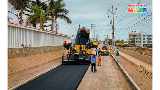 ¡Ya es una realidad! Trabajos finales del mejoramiento de la transitabilidad vehicular y peatonal en la Av. Tambo 