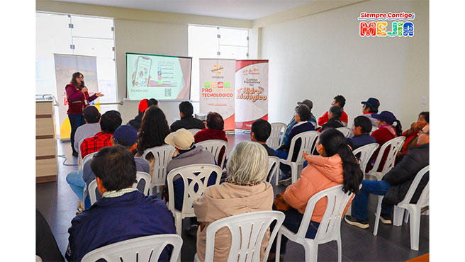 Municipalidad y Gerencia de la Producción Promovieron el desarrollo de taller de capacitación de PROCOMPITE