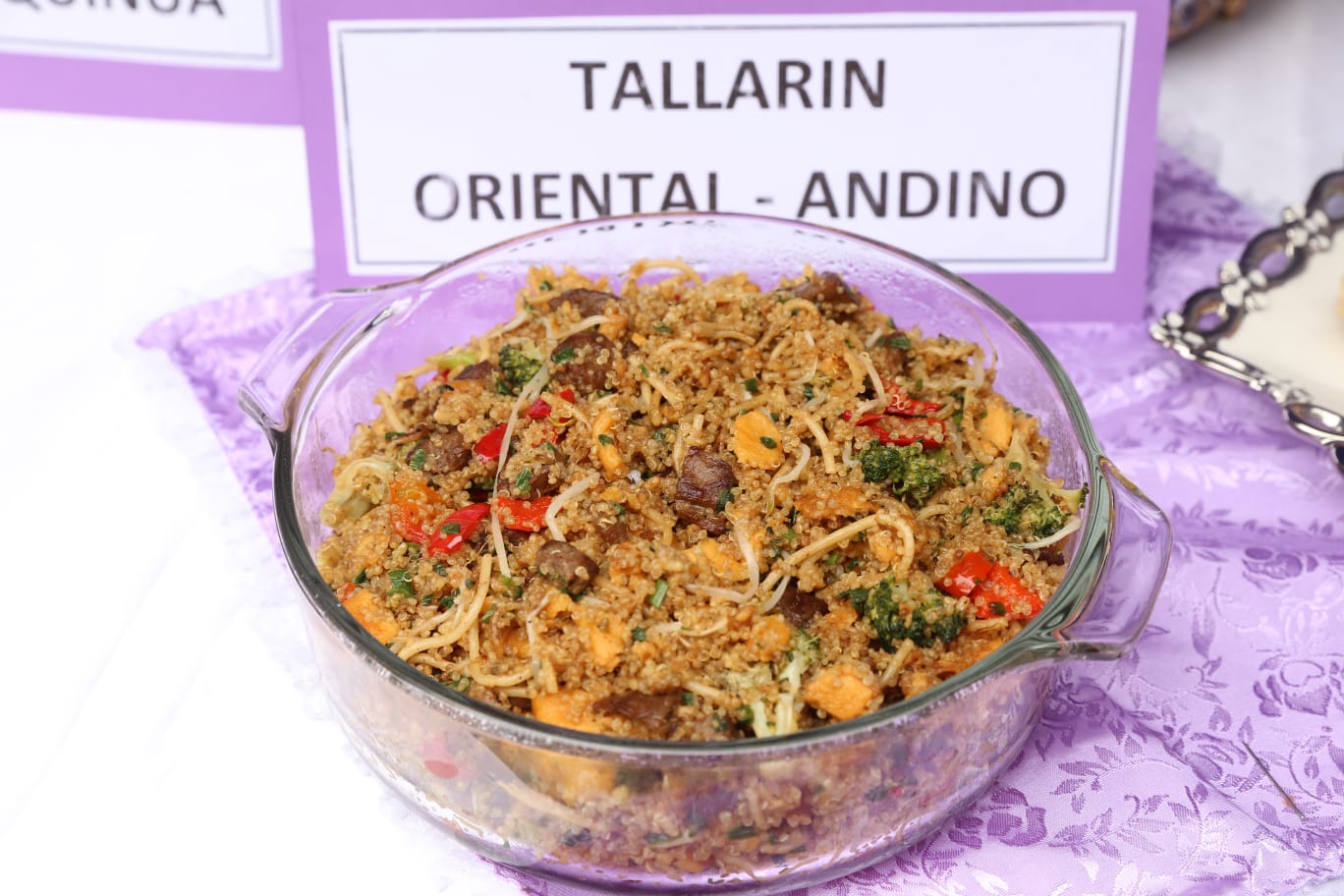 Plato ganador en Qali Warma Gourmet