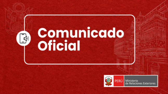 Comunicado oficial