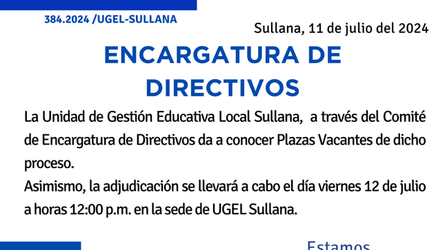 Comunicado384-2024
