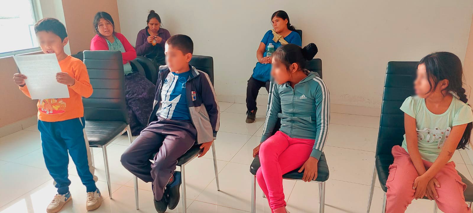 realizó el primer taller de lectoescritura