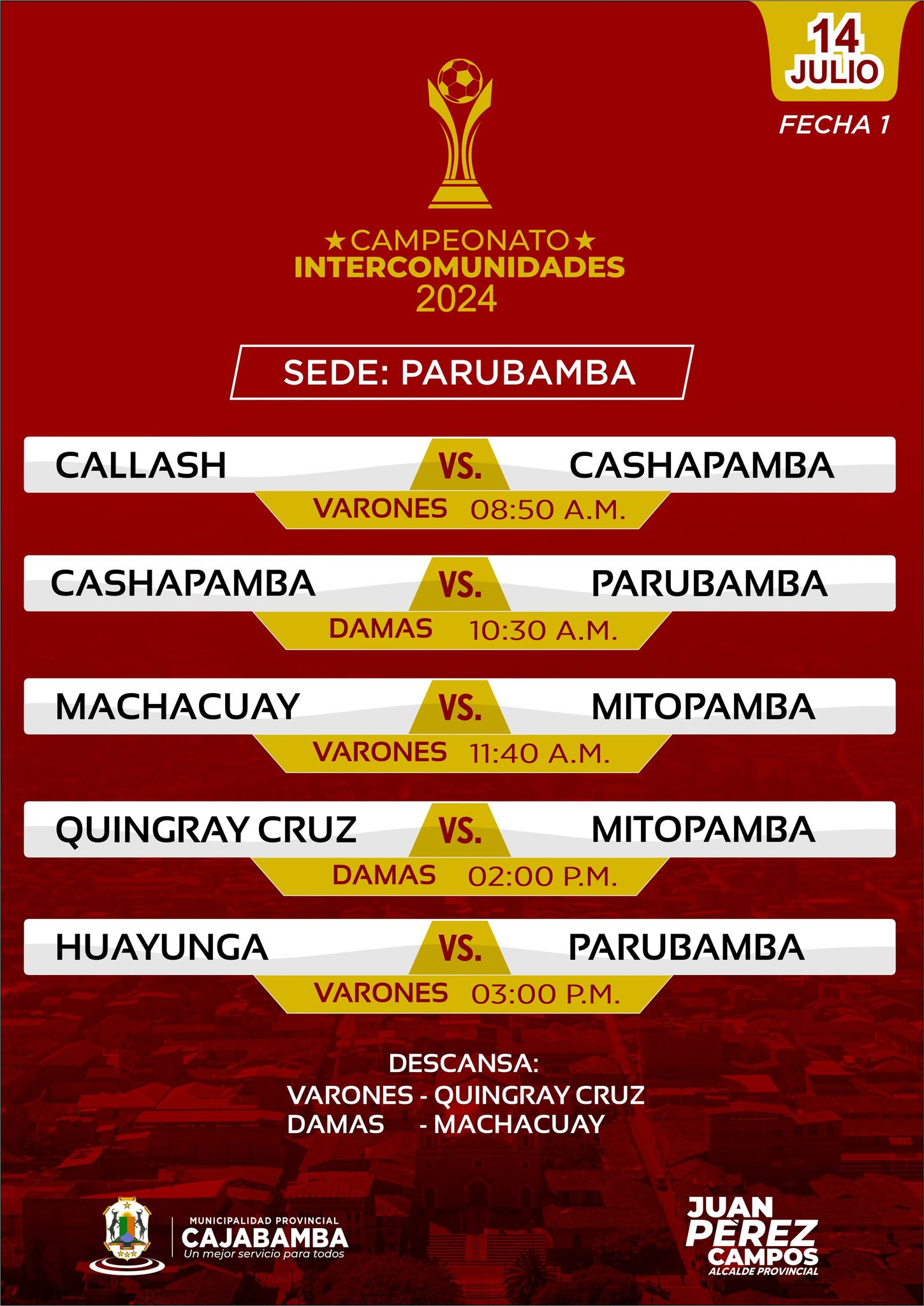 Iniciamos el Campeonato Intercomunidades 2024