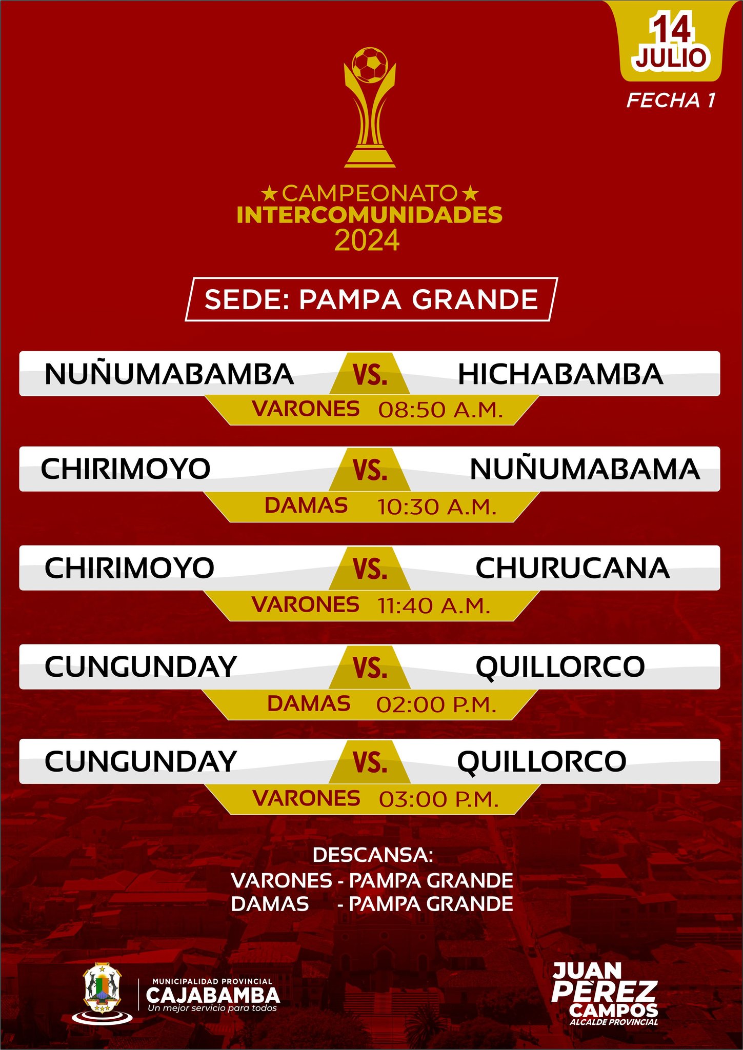 Iniciamos el Campeonato Intercomunidades 2024