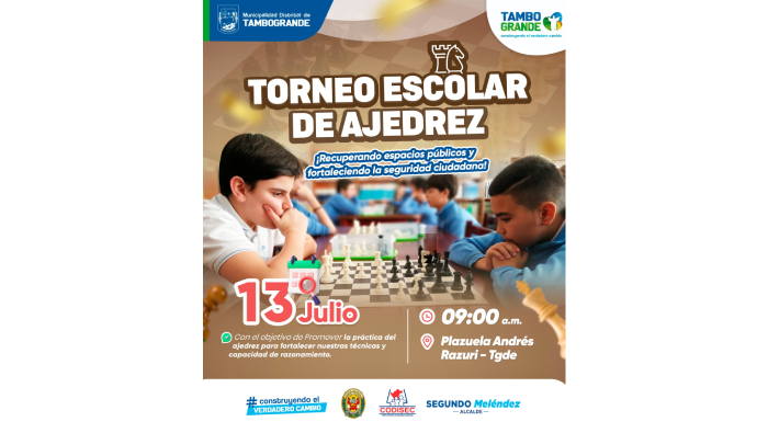 TORNEO ESCOLAR DE AJEDREZ