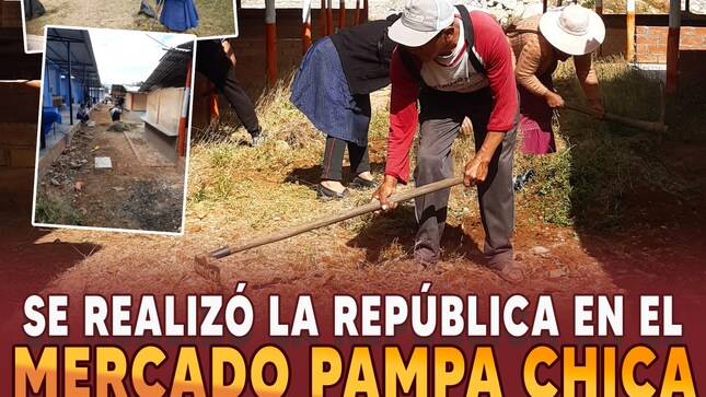 Se realizó la república en el mercado pampa chica