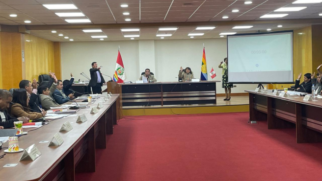 Se Aprobó Mesa Técnica de Trabajo, sobre la situación y problemática de la Laguna de Piuray, en distrito de Chinchero provincia de Urubamba