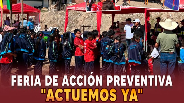 Feria de acción preventiva Actuemos Ya