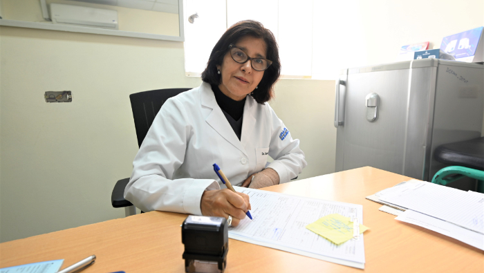 Dra. Rosario Torres, presidenta del Programa de Atención Sanitaria, Psicológica y Social del Paciente con Epidermólisis Bulosa