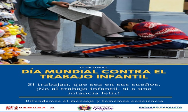 NO AL TRABAJO INFANTIL