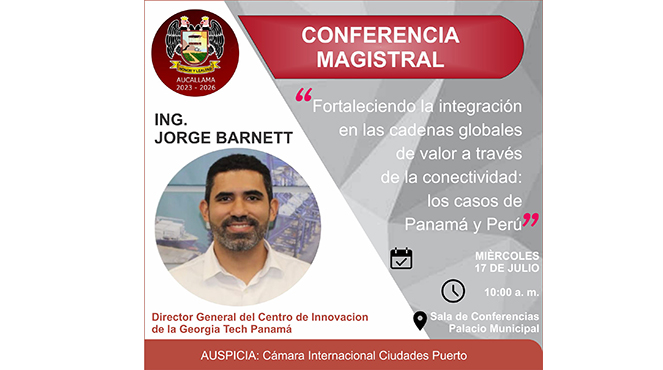 Conferencia magistral e internacional en Aucallama