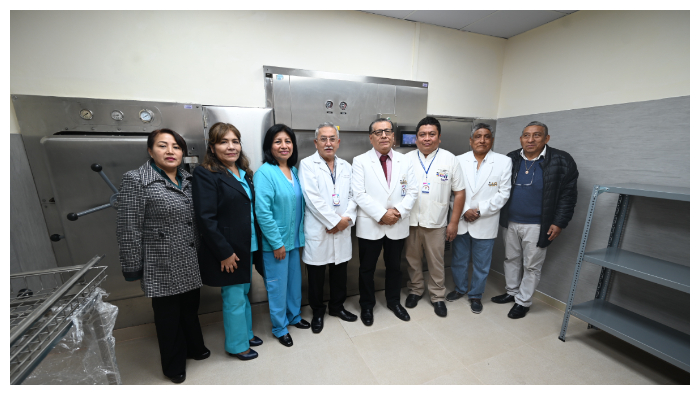 Central de Esterilización funcionará en el sótano, en un espacio cedido por el Servicio de Nutrición, hasta que concluyan los trabajos de remodelación en el piso siete.
