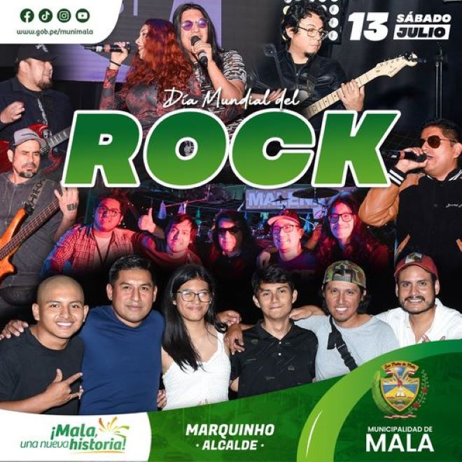 Feliz Día Mundial del Rock