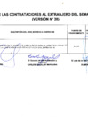 Vista preliminar de documento Versión 38va - Contrataciones al Extranjero