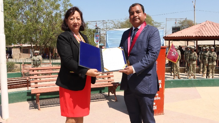 Entrega de resolución