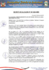 Vista preliminar de documento Decreto de Alcaldía N.° 001-2024-MDK