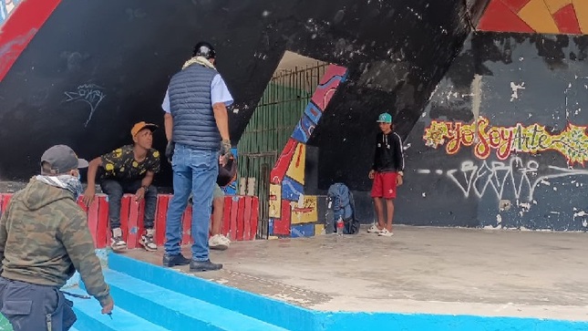 Labores de patrullaje