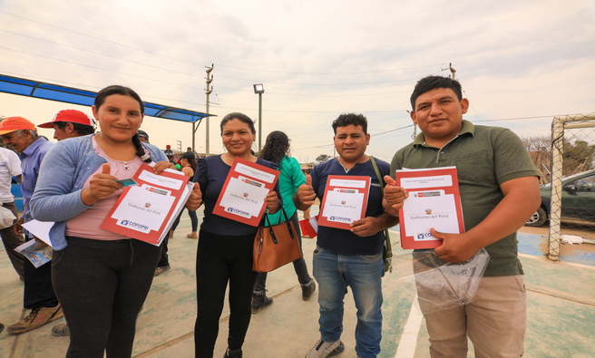En julio, más de 2,800 pobladores serán beneficiados con campaña de empadronamiento digital “Lote empadronado por el título anhelado”.