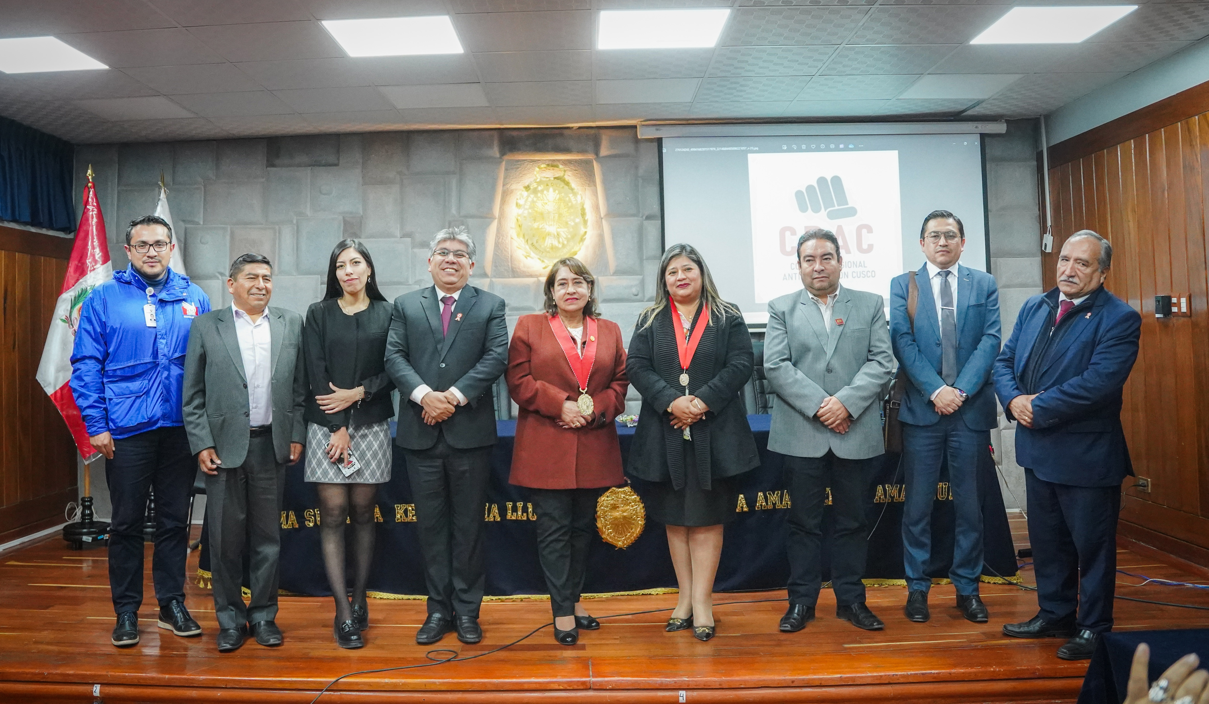 Presidenta de la Corte de Cusco participó en la Segunda Sesión Ordinaria de la CRAC
