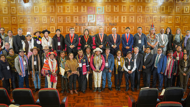 Con éxito se dio inicio al Segundo Encuentro Descentralizado para la construcción de una estrategia nacional sobre Justicia Intercultural