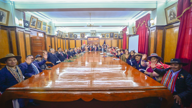 Destacan importancia del diálogo y aportrs en la aplicacion de la Justicia Intercultural 
