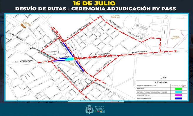 β
Conoce todas las rutas alternas que podrΓ‘s utilizar desde hoy 9:00 p. m. hasta las
2:00 p. m. de maΓ±ana 16 de julio.