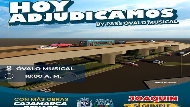 ✍Hoy el alcalde provincial, Joaquin Ramirez, firmará el convenio Inversión Público Privada para el financiamiento y ejecución del Proyecto ❞𝑴𝑬𝑱𝑶𝑹𝑨𝑴𝑰𝑬𝑵𝑻𝑶 𝑫𝑬𝑳 𝑺𝑬𝑹𝑽𝑰𝑪𝑰𝑶 𝑫𝑬 𝑴𝑶𝑽𝑰𝑳𝑰𝑫𝑨𝑫 𝑼𝑹𝑩𝑨𝑵𝑨 𝑬𝑵 𝑬𝑳 𝑪𝑹𝑼𝑪𝑬 𝑫𝑬 𝑳𝑨𝑺 𝑨𝑽𝑬𝑵𝑰𝑫𝑨𝑺 𝑨𝑻𝑨𝑯𝑼𝑨𝑳𝑷𝑨 𝒀 𝑽𝑰́𝑨 𝑫𝑬 𝑬𝑽𝑰𝑻𝑨𝑴𝑰𝑬𝑵𝑻𝑶 𝑺𝑼𝑹 𝑨 𝑻𝑹𝑨𝑽𝑬́𝑺 𝑫𝑬𝑳 𝑷𝑨𝑺𝑶 𝑨 𝑫𝑬𝑺𝑵𝑰𝑽𝑬𝑳 𝑬𝑵 𝑳𝑨 𝑪𝑰𝑼𝑫𝑨𝑫 𝑫𝑬 𝑪𝑨𝑱𝑨𝑴𝑨𝑹𝑪𝑨❞