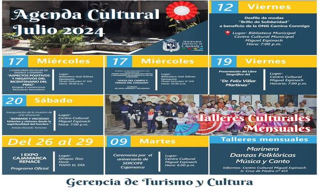 Este año celebramos 203 años de la proclamación de independencia del Perú.
