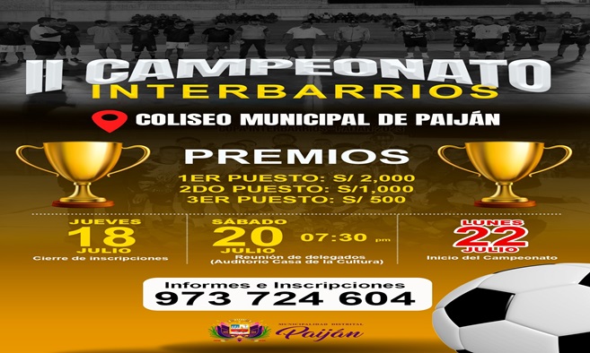 CAMPEONATO INTERBARRIOS 2024