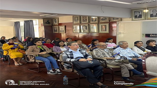 diversas capacitaciones, tales como: "Formalización y Régimenes Tributarios", dirigida por la Cont. Rosa Atoche ( funcionaria en SUNAT)