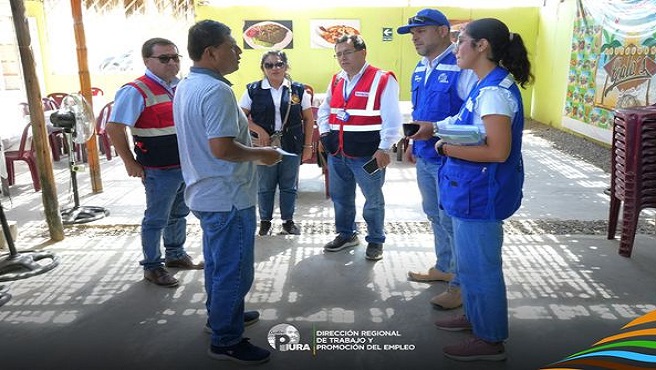 En coordinación con SUNAFIL, la Dirección Regional de Trabajo y Promoción del Empleo Piura, llevó a cabo un meticuloso operativo de fiscalización en la zona caserío Miraflores y aledaños