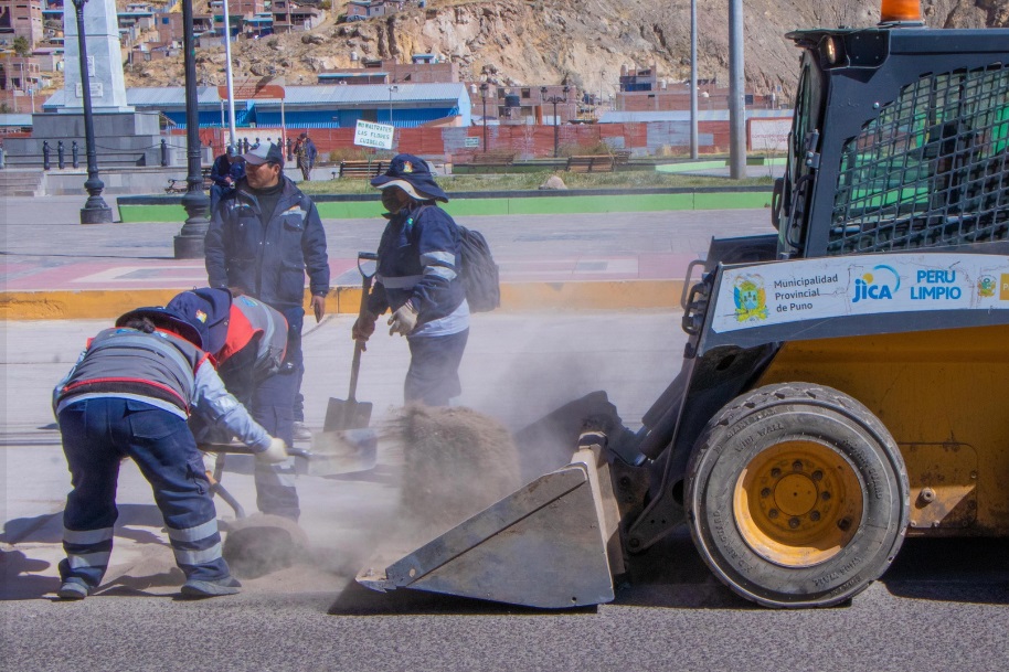 “Jornadas de limpieza no se detienen” Municipalidad de Puno garantiza el cuidado del ornato en centros poblados