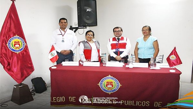 ‘Régimen MYPE y las ventajas de la Formalización’, con el objetivo de descubrir cómo la formalización puede beneficiar a las empresas. Este evento fue en coordinación con el Colegio de Contadores Públicos de Piura e instituciones de nuestra