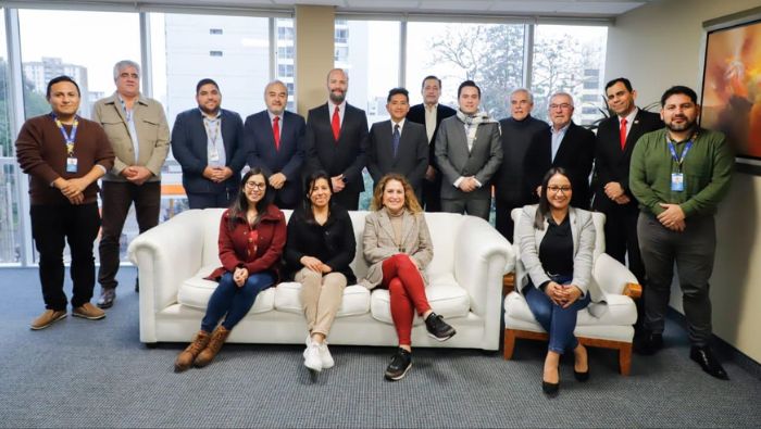 Reunión entre Ceplan y directores de gremios de la CCL