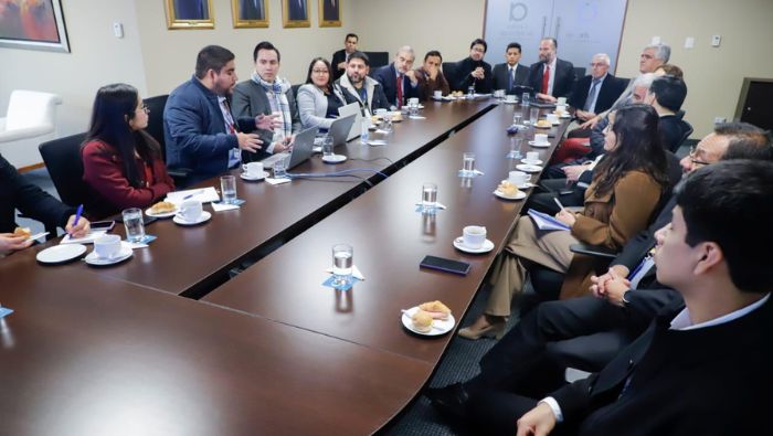 Reunión entre Ceplan y directores de gremios de la CCL