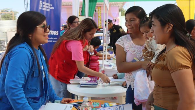 Feria integral descentralizada para prevenir, erradicar, y sancionar la violencia contra las mujeres 