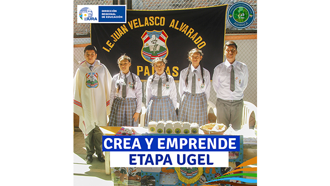 Crea y Emprende demostró habilidades Educativas de Estudiantes