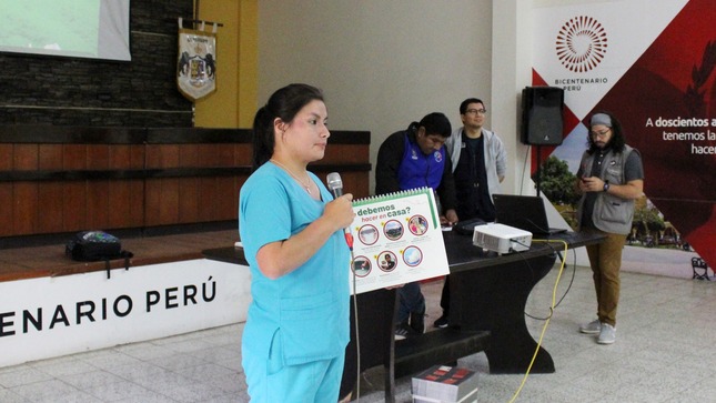 Se llevó a cabo la capacitación a los agentes comunitarios de salud y actores sociales del distrito de Guadalupe