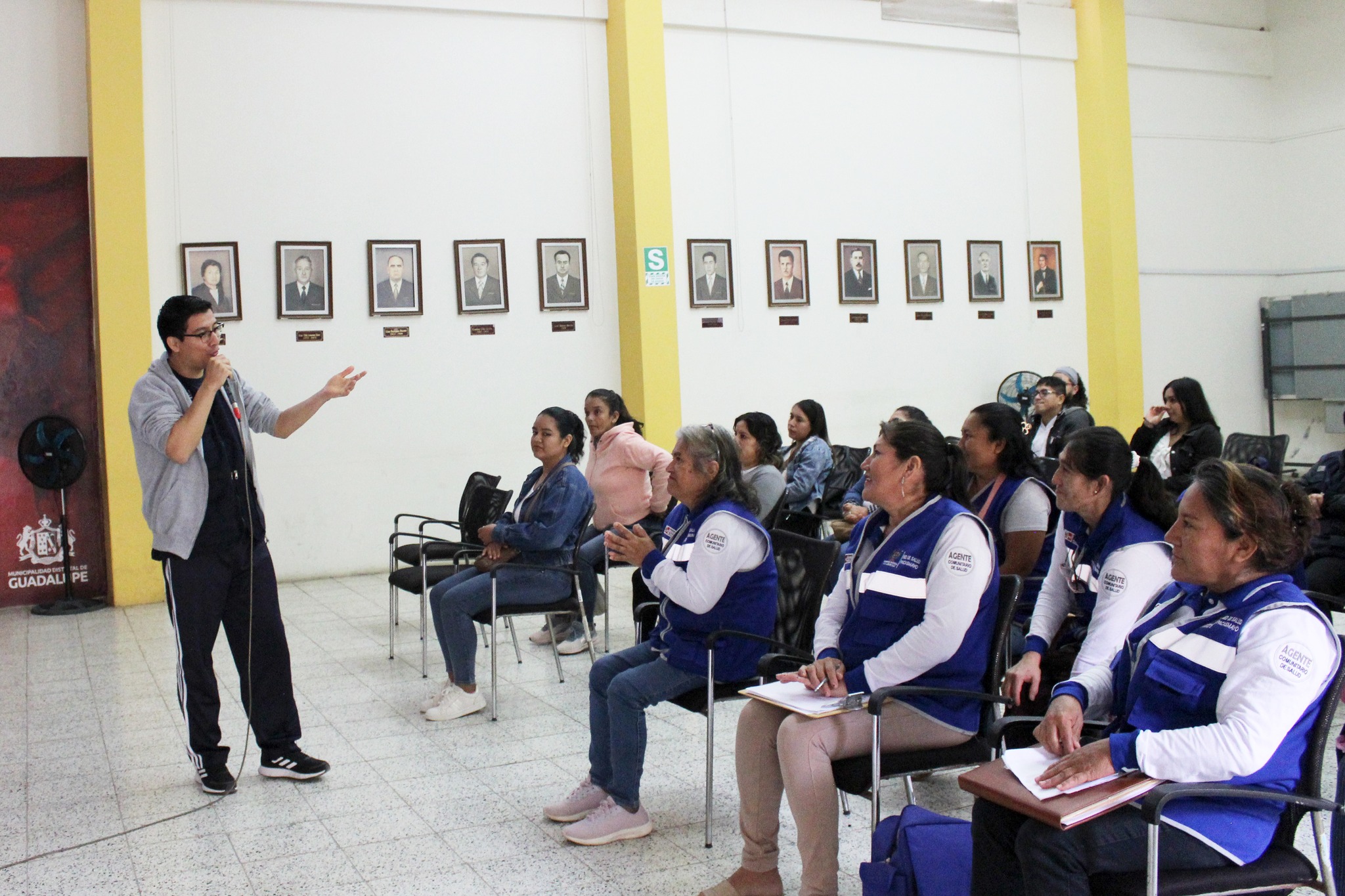 Se llevó a cabo la capacitación a los agentes comunitarios de salud y actores sociales del distrito de Guadalupe