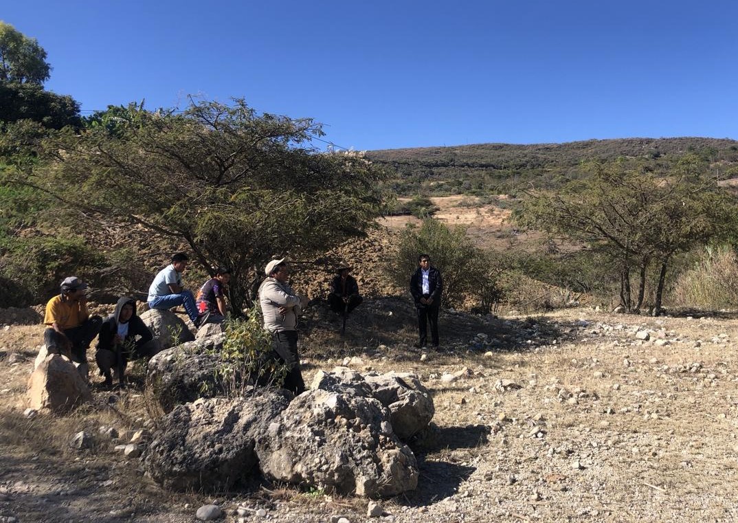 llevó a cabo una Asamblea General con los vecinos del Caserío El Chirimoyo