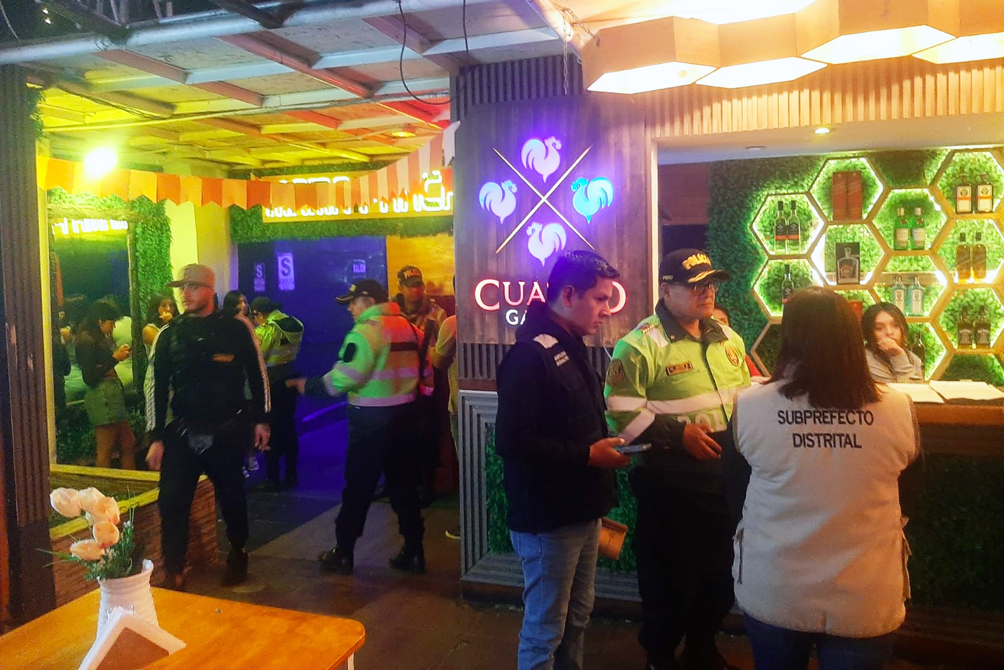 ¡Operativo a Establecimientos Comerciales!
