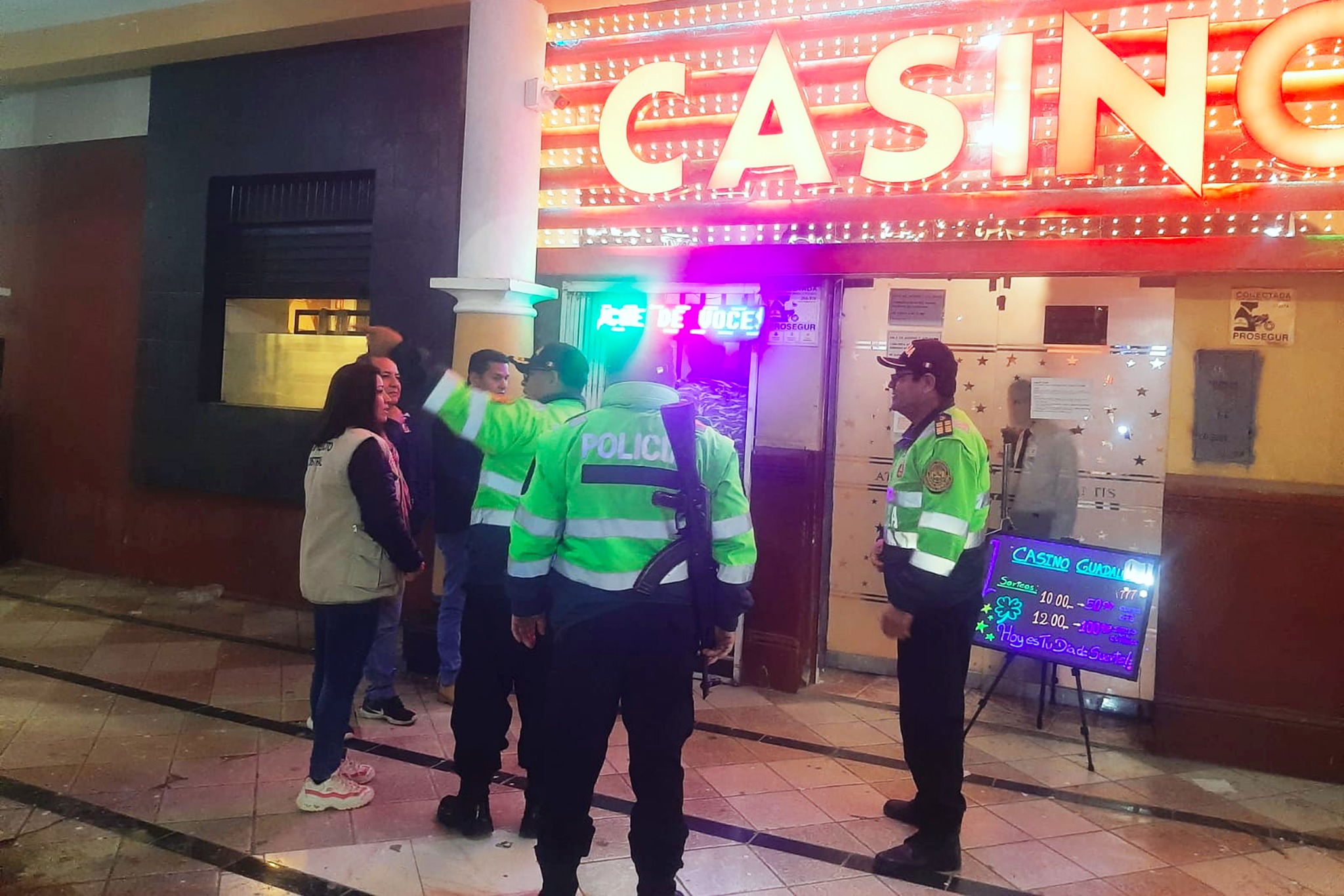 ¡Operativo a Establecimientos Comerciales!